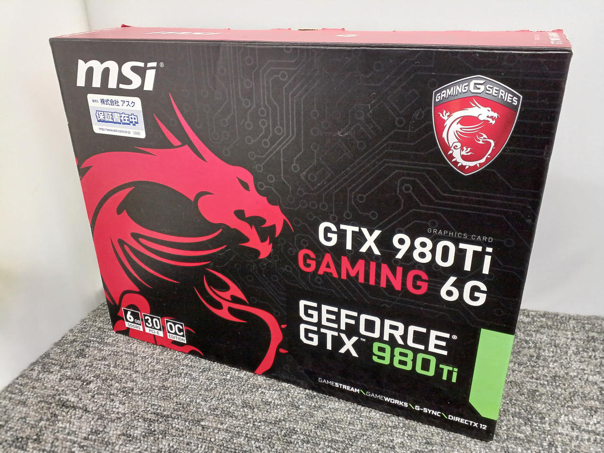 MSI Graphics Card GTX98TI GAMING 6G