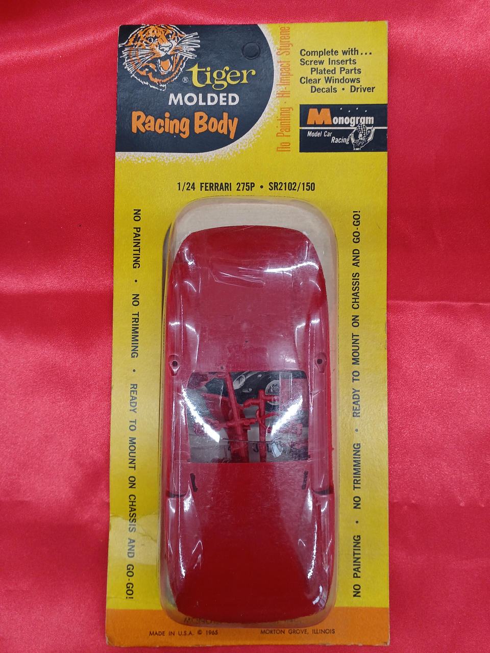 MONOGRAM Ferrari 275P 1/24 Slot Car Body - Banzai Thrifting | BanzaiHobby