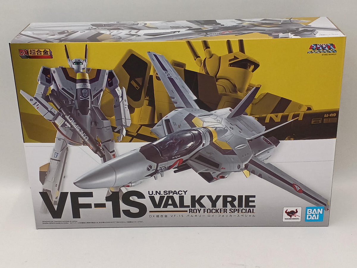 BANDAI DX Chogokin First Limited Edition VF-1S Valkyrie Roy Fokker Special