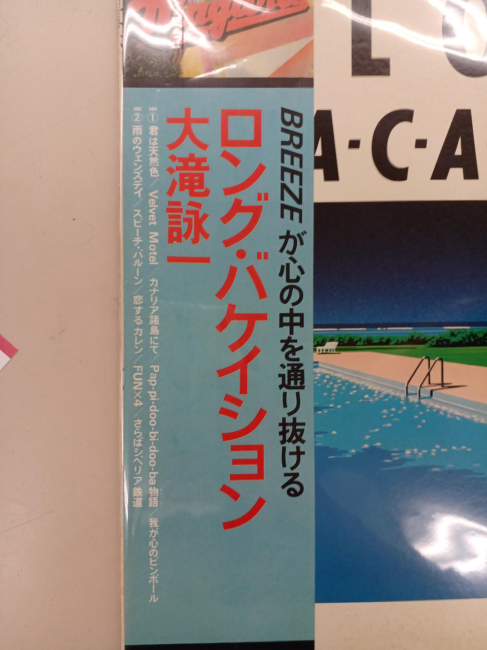 Niagara Records With obi "Eiichi Ohtaki Long Vacation" Eiichi Ohtaki Long Vacation