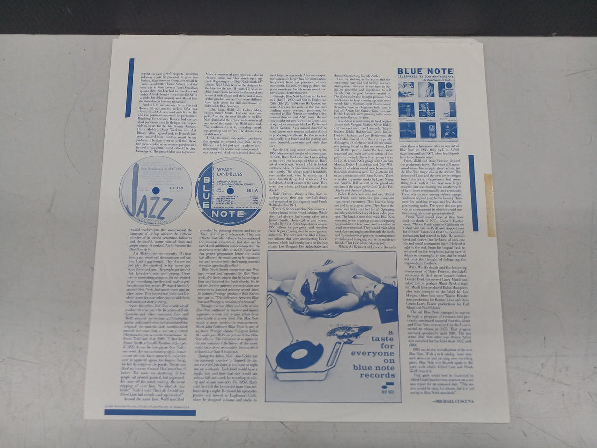 BLUE NOTE JAZZ Records KENNY BURRELL MIDNIGHT BLUE