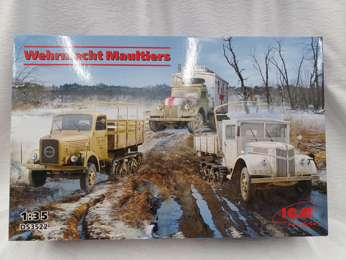 ICM/HASEGAWA Co., Ltd. Wehrmacht MAULTIERS - Banzai Thrifting | BanzaiHobby