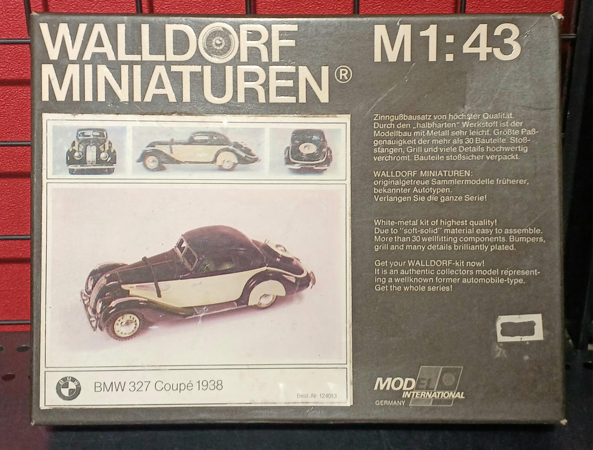 MODEL INTRNATIONAL 1/43 Metal Garage Kit BMW 327 Coupe - Banzai Thrifting | BanzaiHobby