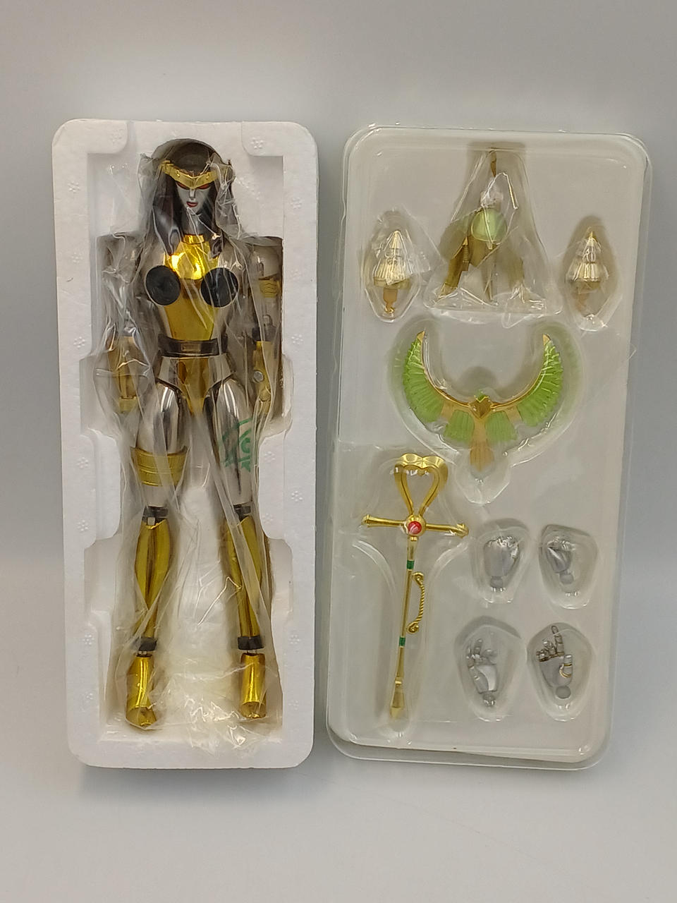 BANDAI Chogokin Soul Mazinger Angel Viewnas A Queen of Gold