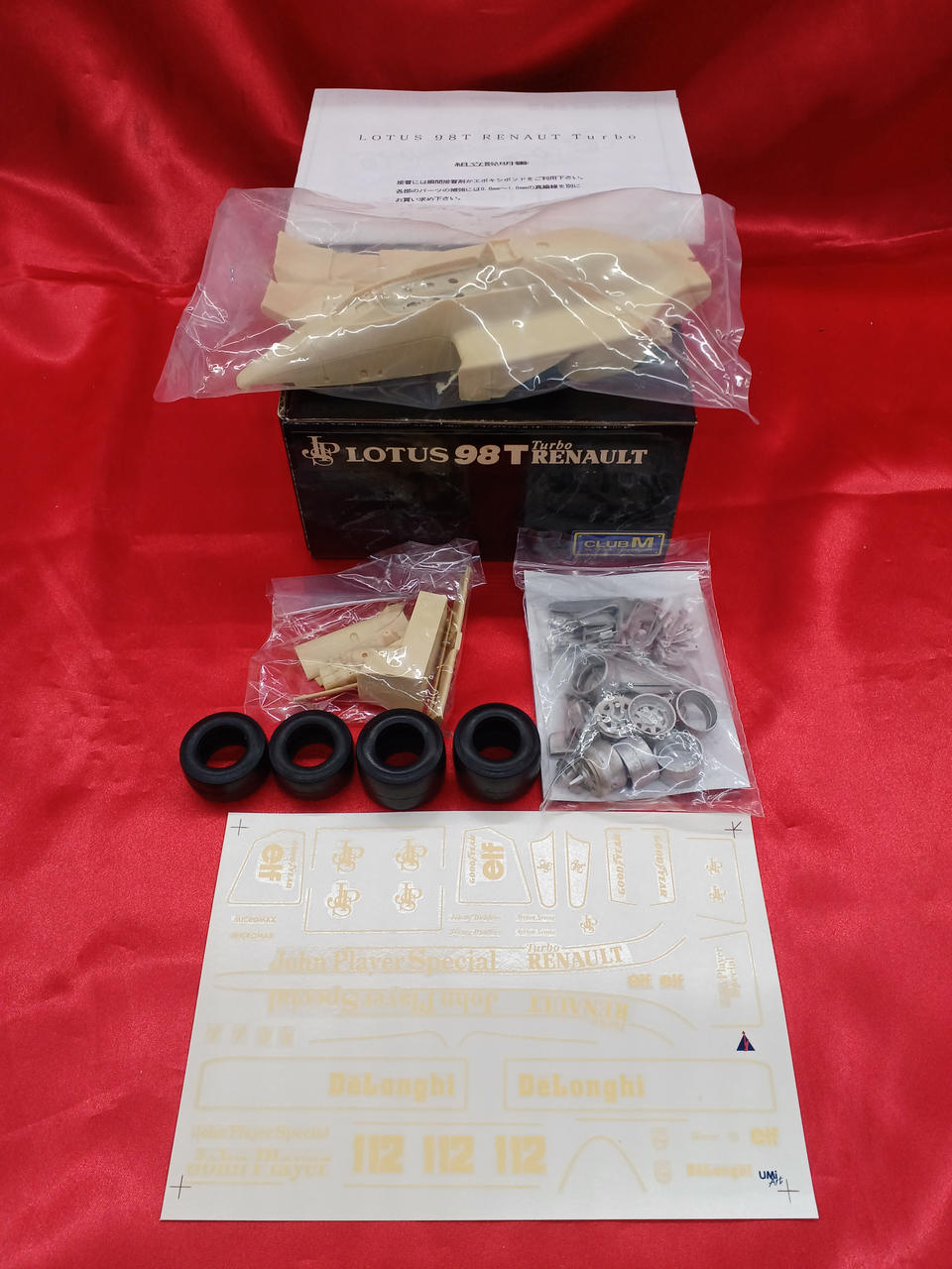 CLUBM 1/20 Resin Kit LOTUS 98T TURBO RENAULT - Banzai Thrifting | BanzaiHobby