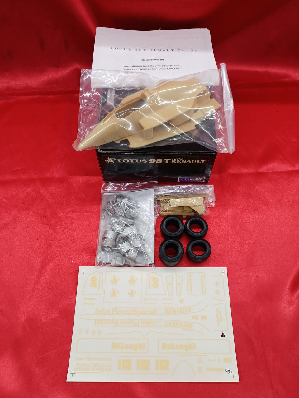 CLUBM 1/20 Resin Kit LOTUS 98T TURBO RENAULT - Banzai Thrifting | BanzaiHobby