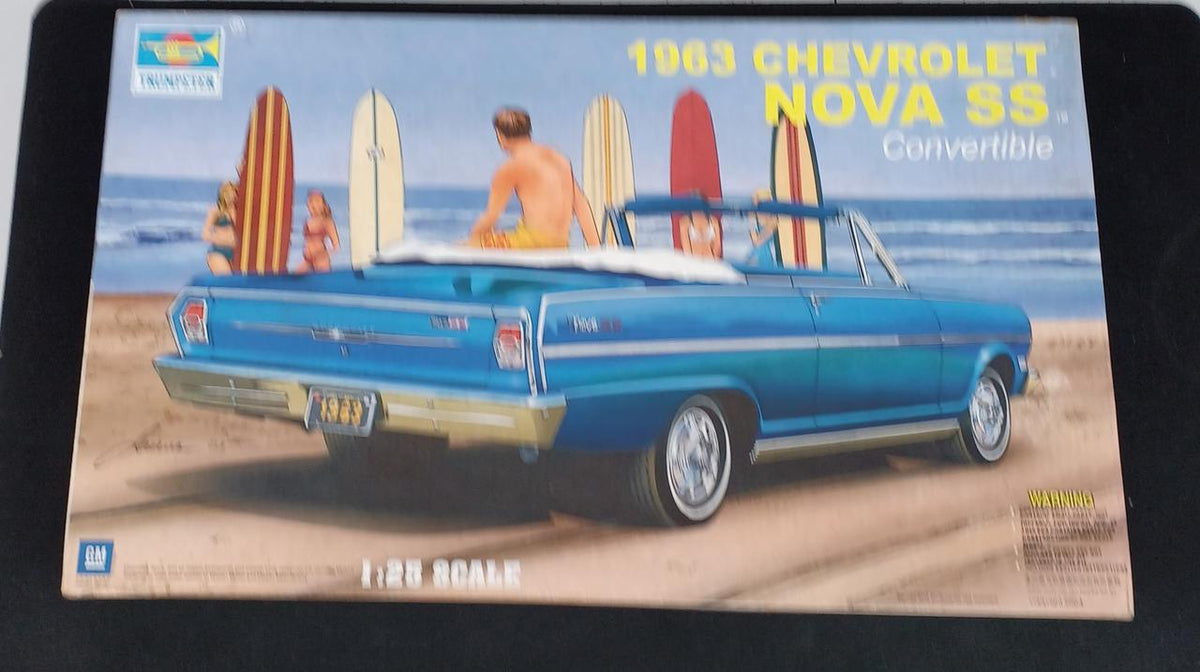 TRUMRETTER 1/25 scale 1963 CHEVROLET NOVA SS - Banzai Thrifting | BanzaiHobby