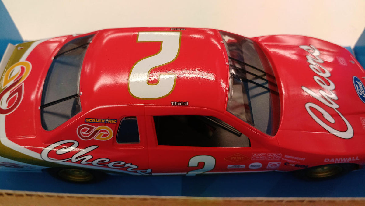 SCALEXTRIC Cars & Trucks FORDTHUNDERBIRD RED/WHITE/GOLD - Banzai Thrifting | BanzaiHobby