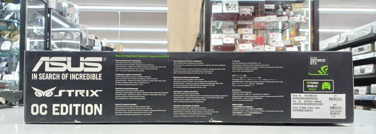 ASUS Graphics Card STRIX-GTX980-DC2OC-4GD5