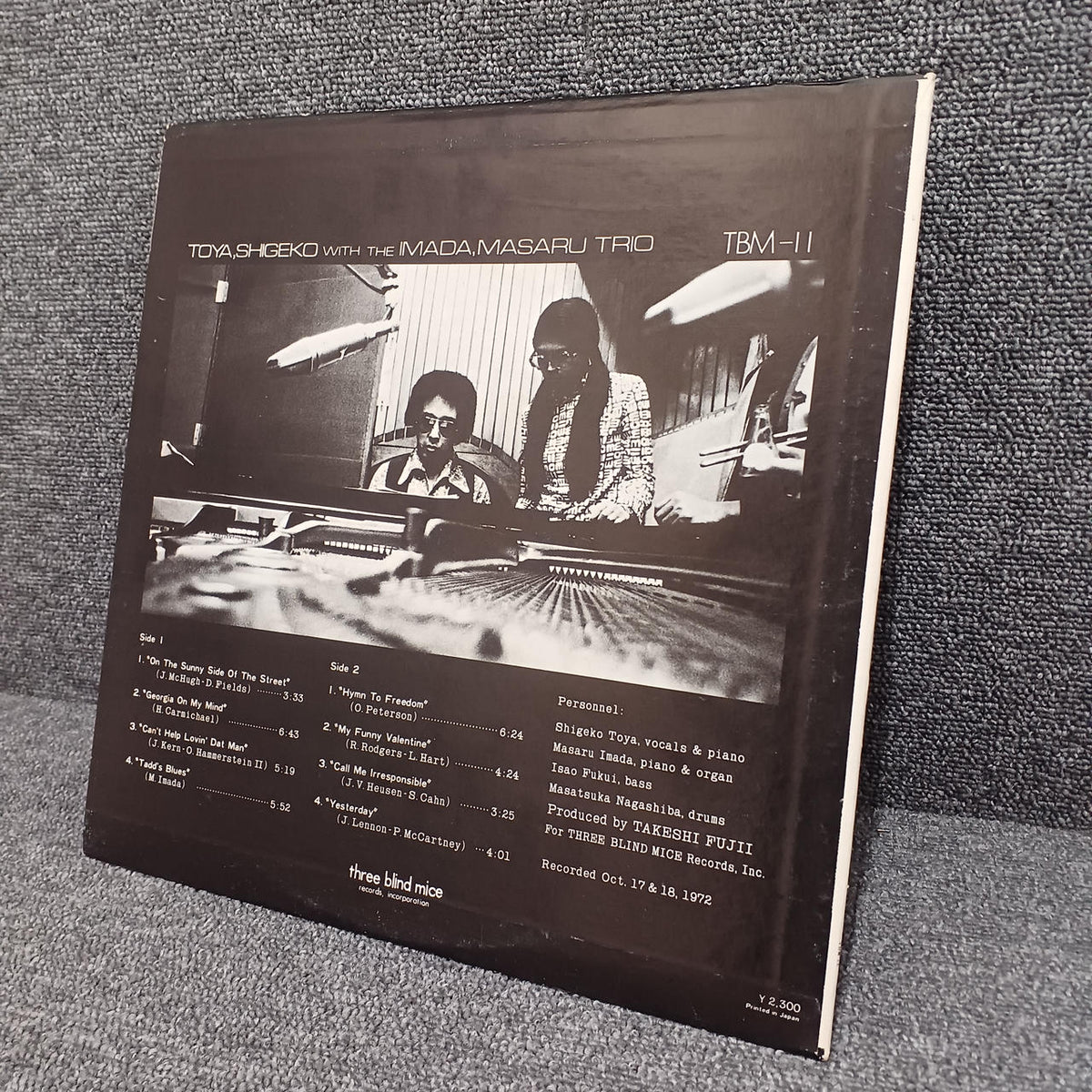 TBM/TOSHIBA Shigeko Totani / Masaru Imada Trio TBM-11