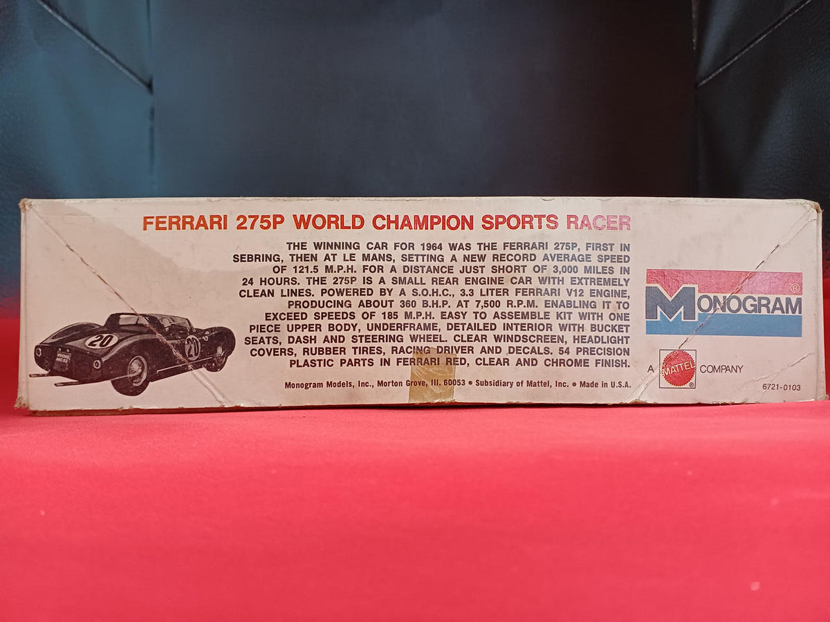 Monogram Ferrari 275P 6721 - Banzai Thrifting | BanzaiHobby