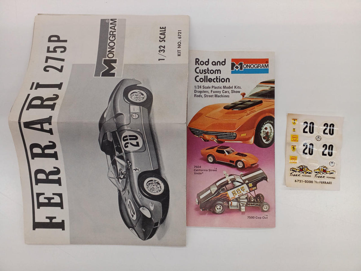 Monogram Ferrari 275P 6721 - Banzai Thrifting | BanzaiHobby