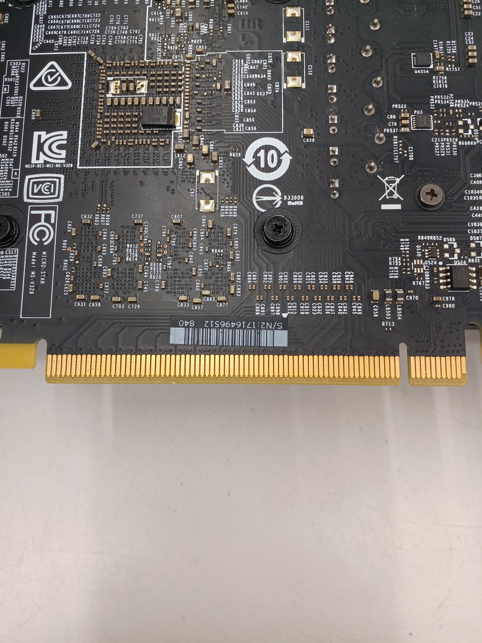 MSI Graphics Board: GEFORCE GTX1060 AERO ITX 6G OC