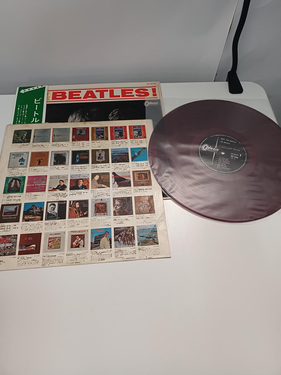 ODEON RECORDS The Beatles! (MEET THE BEATLES) OR-8026