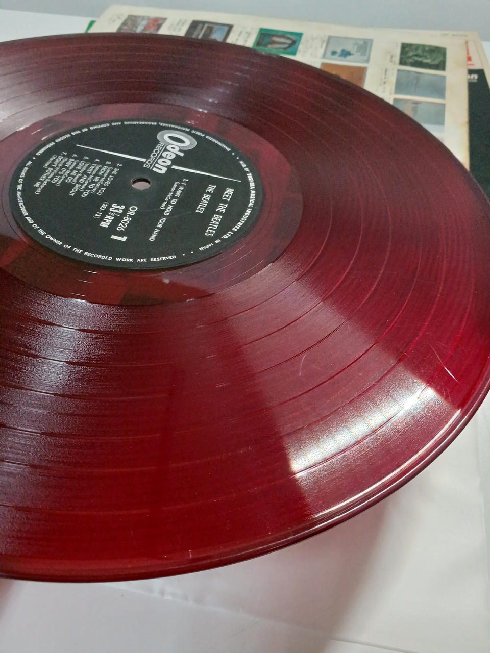 ODEON RECORDS The Beatles! (MEET THE BEATLES) OR-8026