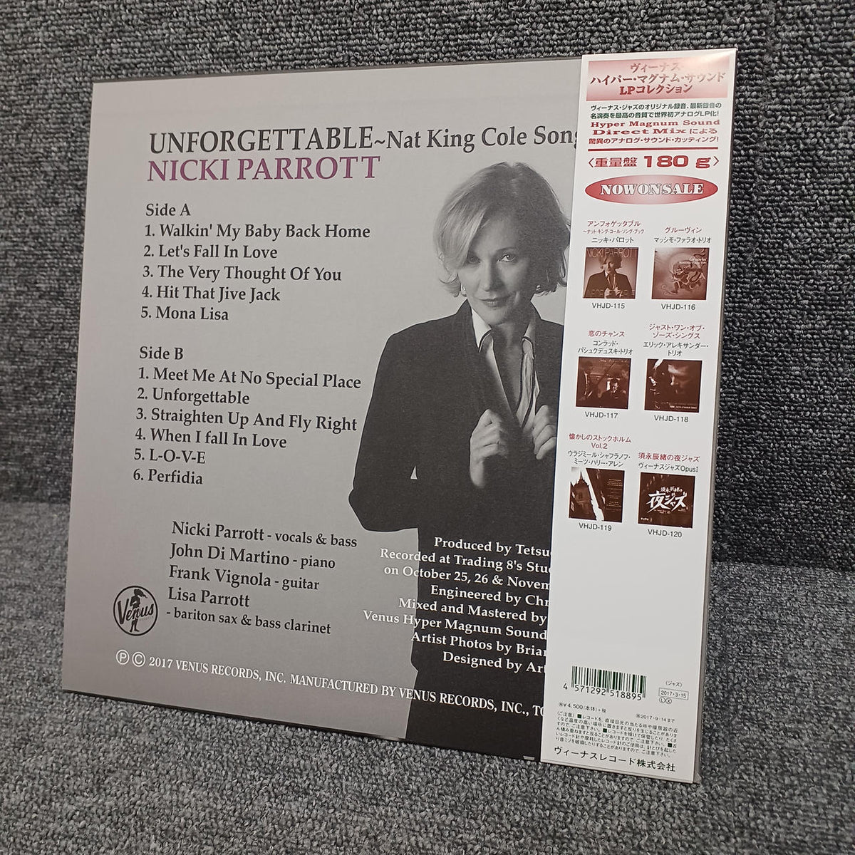 Venus NICKI PARROT - UNFORGETTABLE VHJD-115