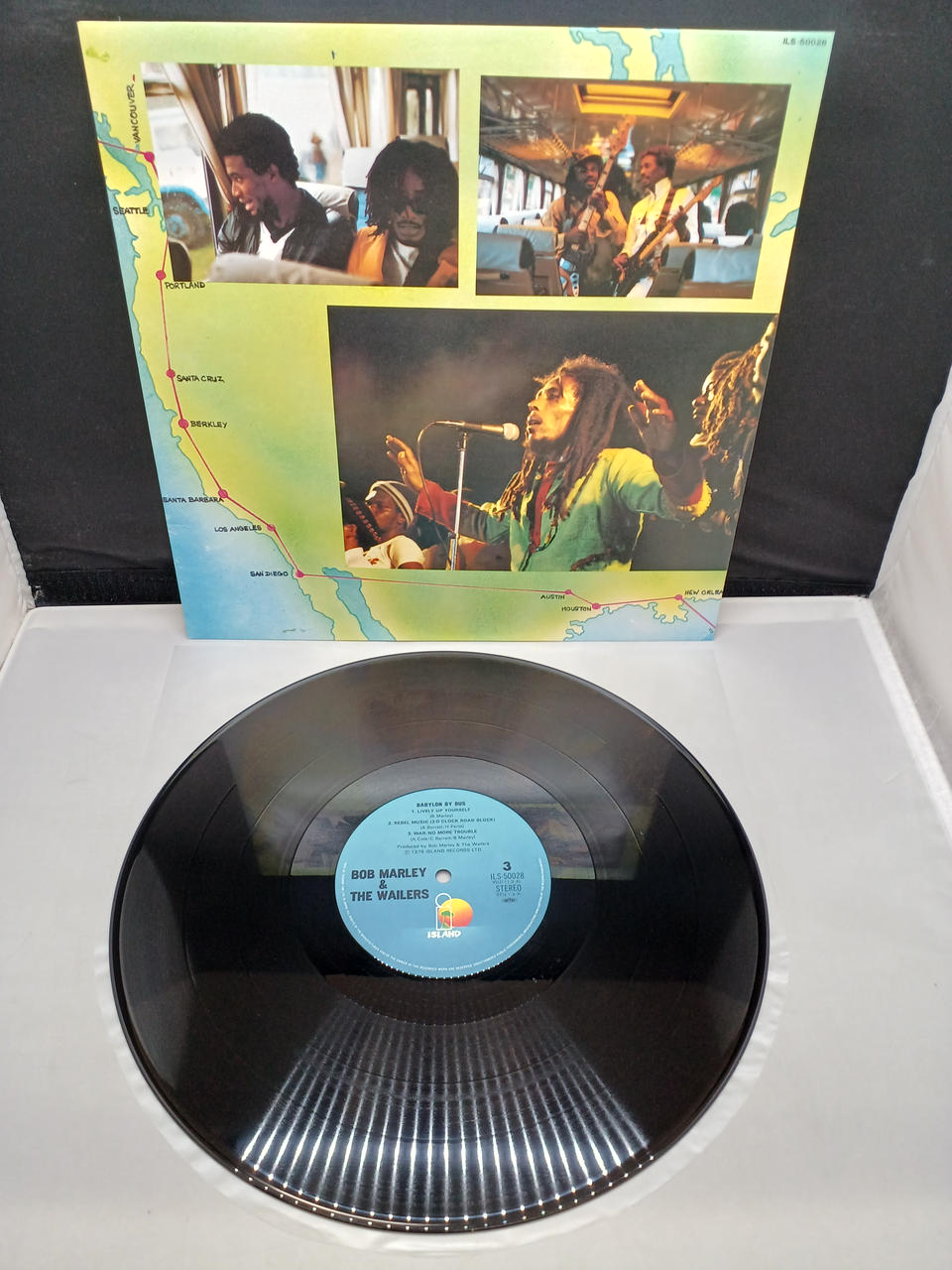 TOSHIBA EMI Babylon by Bath / Bob Marley & Wailers ILS-50027~28