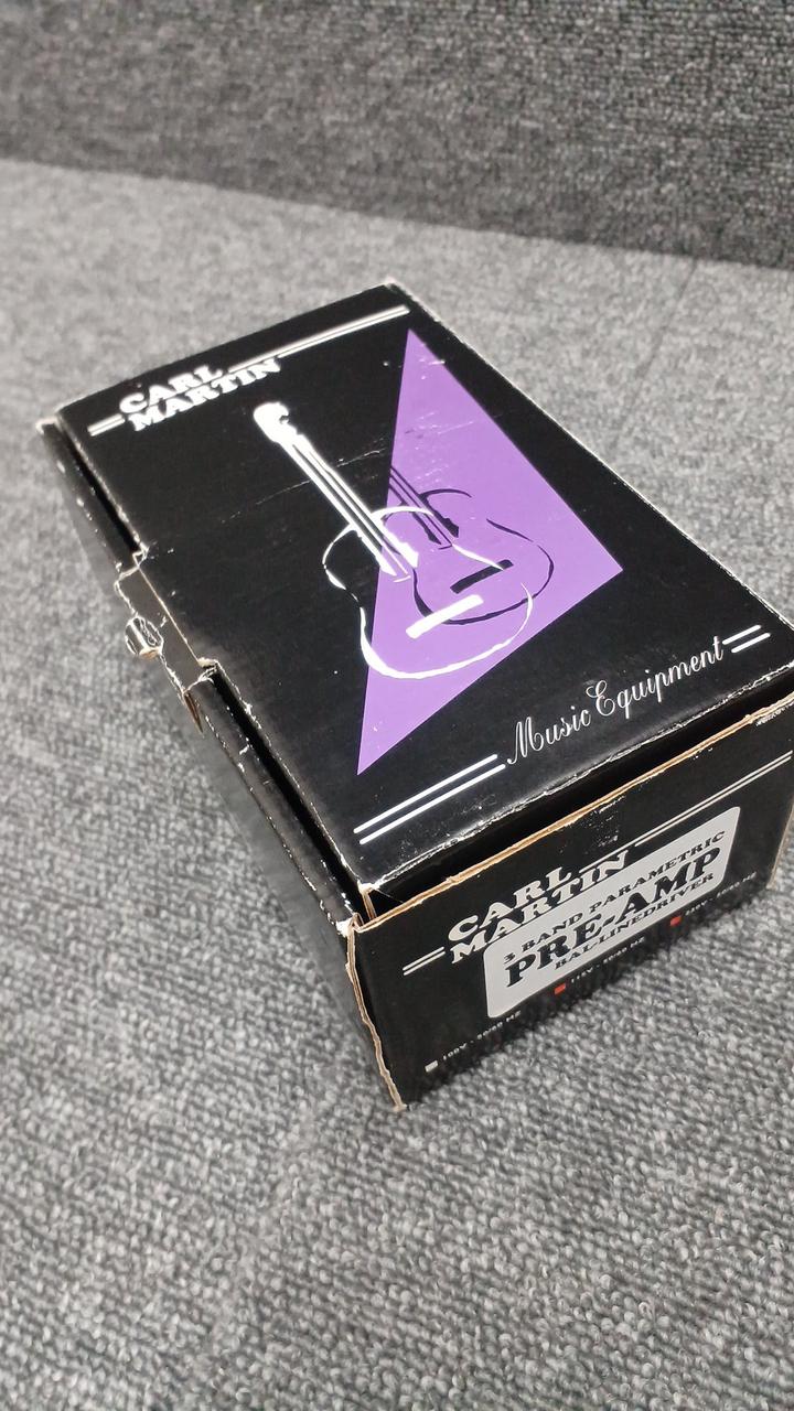 CARL MARTIN Effects pedal: 3BAND PARAMETRIC PREAMP – BanzaiHobby
