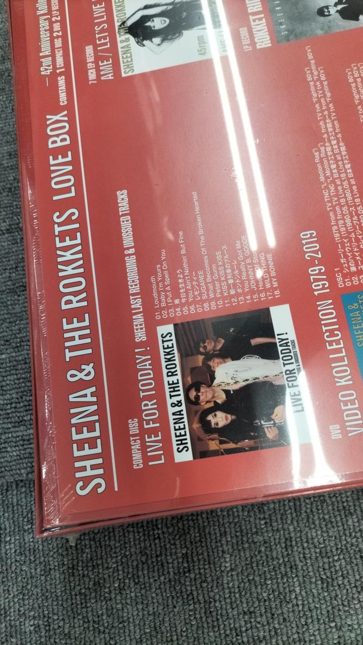 SPEEDSTAR Unopened Sina Location 42ND ANNIVERSARY SHEENA & THE RO