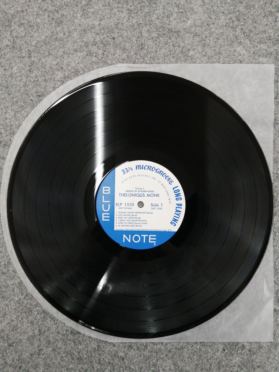 BLUE NOTE Thelonious Monk Volume 1