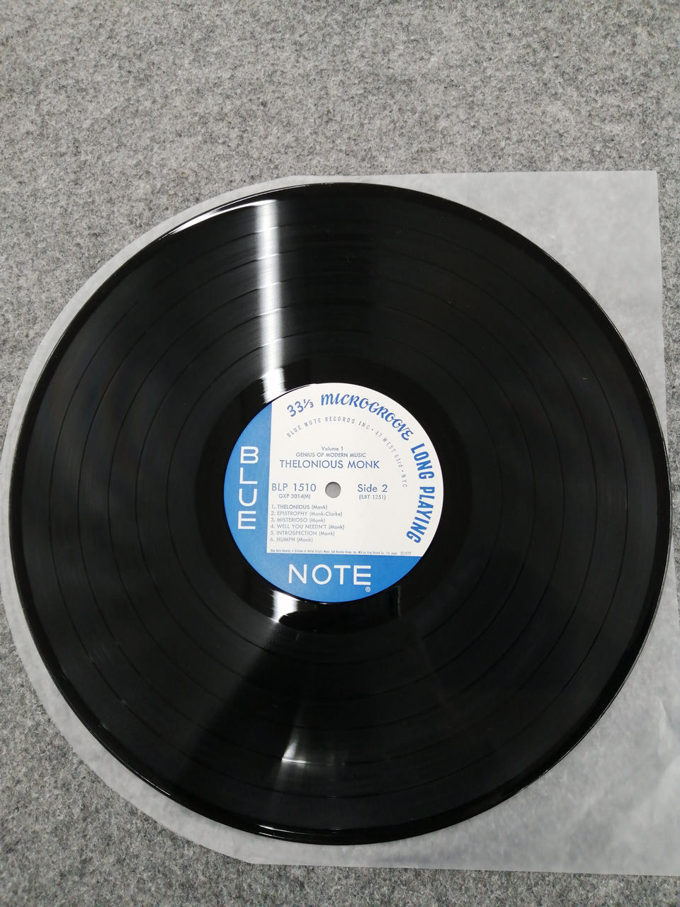 BLUE NOTE Thelonious Monk Volume 1
