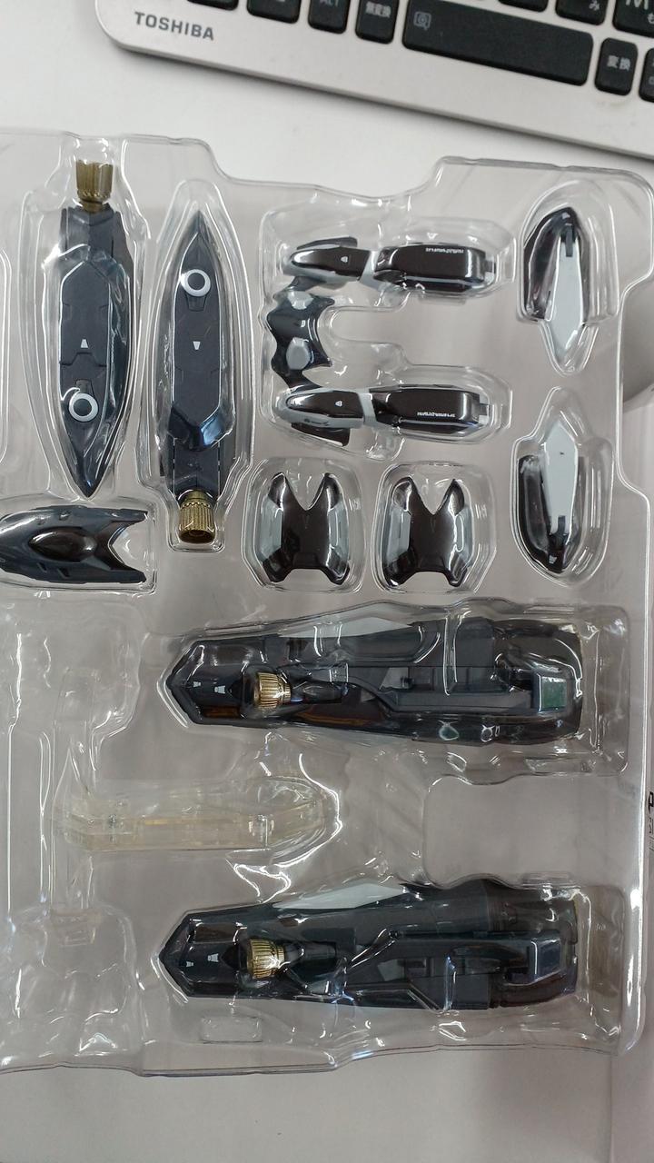 BANDAI DX Chogokin Super Parts Set Management No. 5474 VF-31F Siegfried (Messer Ihlefeld Unit)
