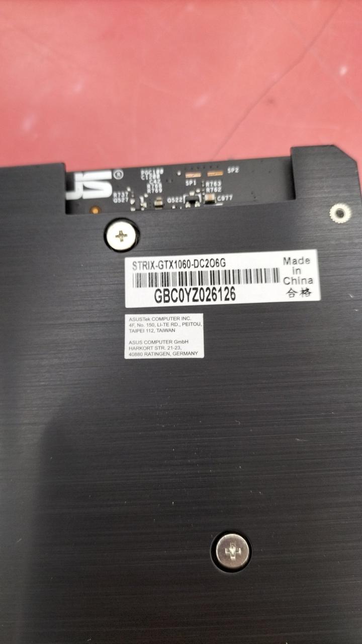 ASUS Graphic Boat GTX1060