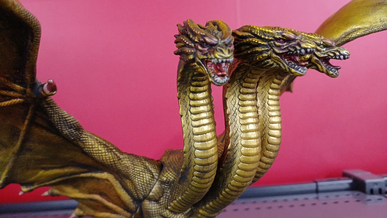 JUNK] BANDAI Soft Vinyl Control Number 5518 King Ghidorah 2019