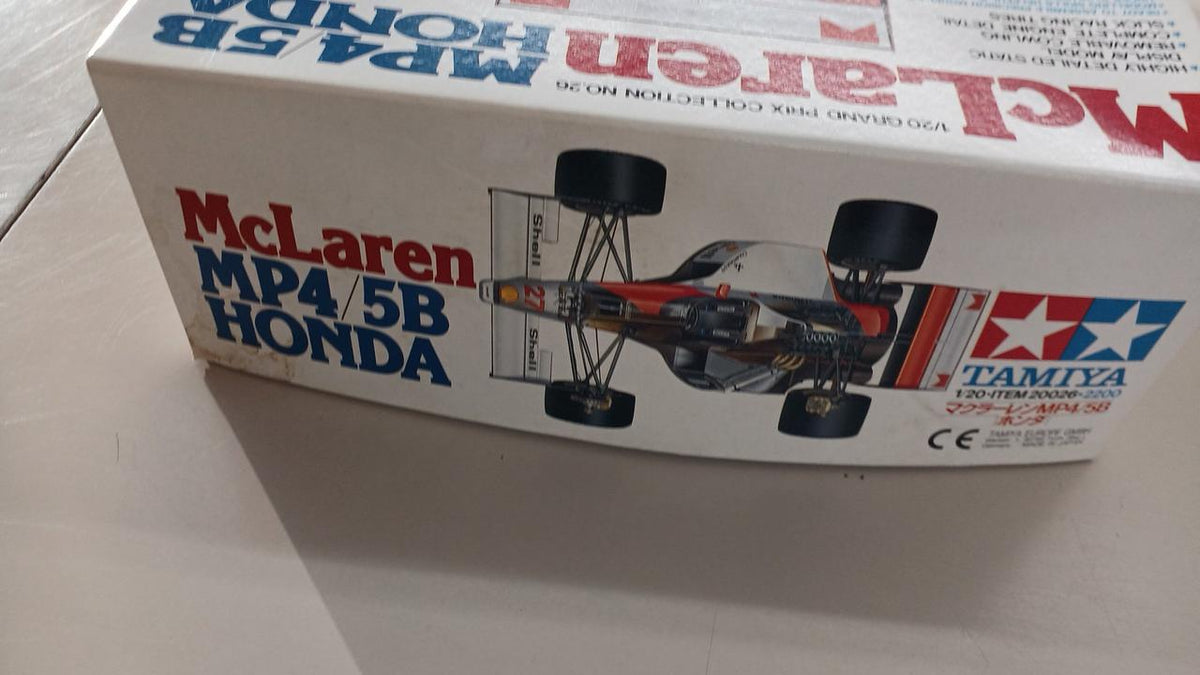 Tamiya 1/20 McLaren MP4/5B License No. 5709 20026 - Banzai Thrifting | BanzaiHobby