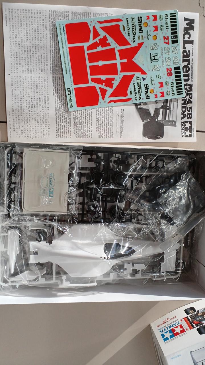 Tamiya 1/20 McLaren MP4/5B License No. 5709 20026 - Banzai Thrifting | BanzaiHobby