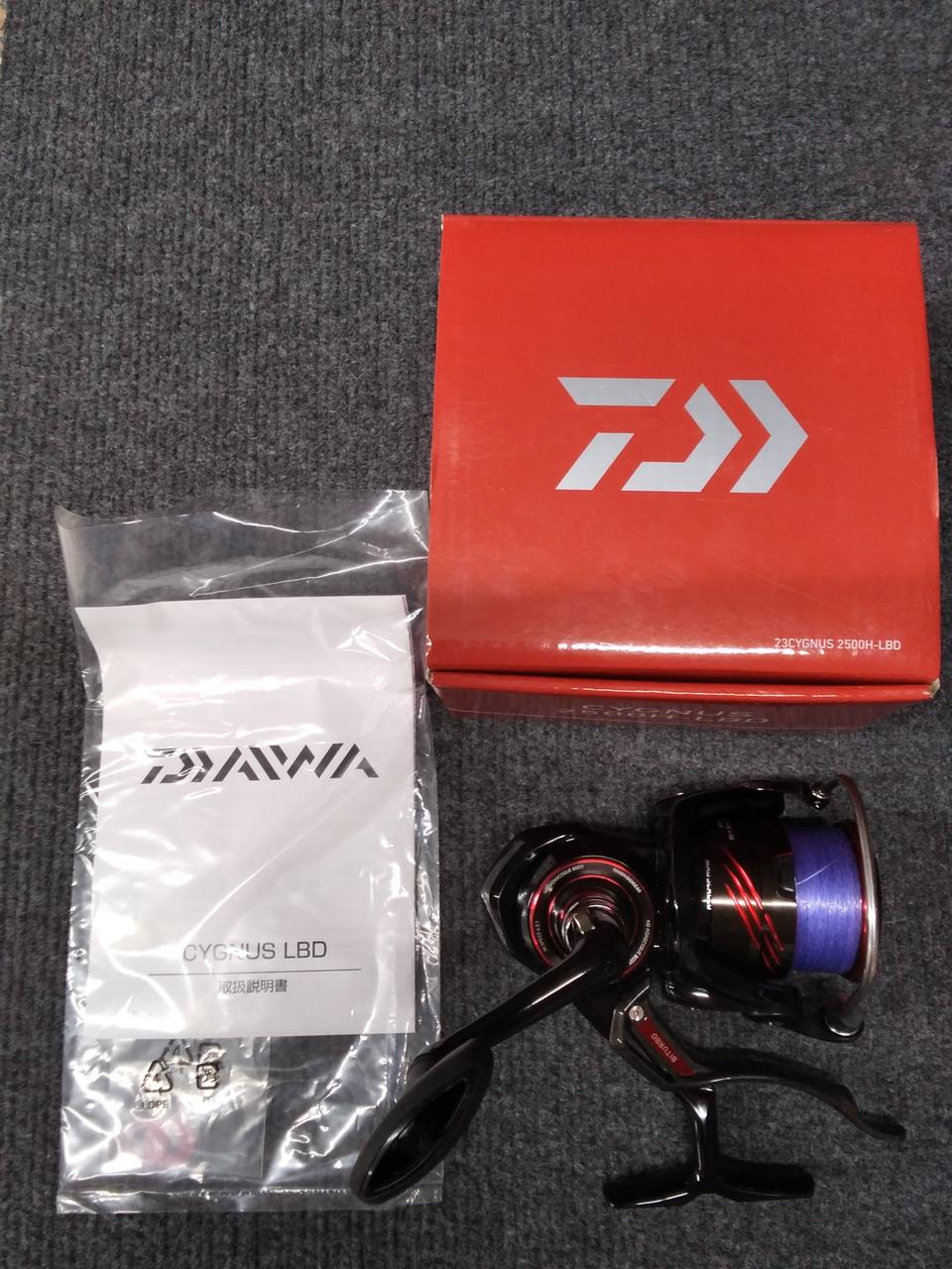 daiwa cygnus spinning reel 23 3000XH-LBD YOKI Tackle Fishing Gear Emporium now debuts with a new monocoque body DAIWA REEL CYGNUS 2506 Fishing