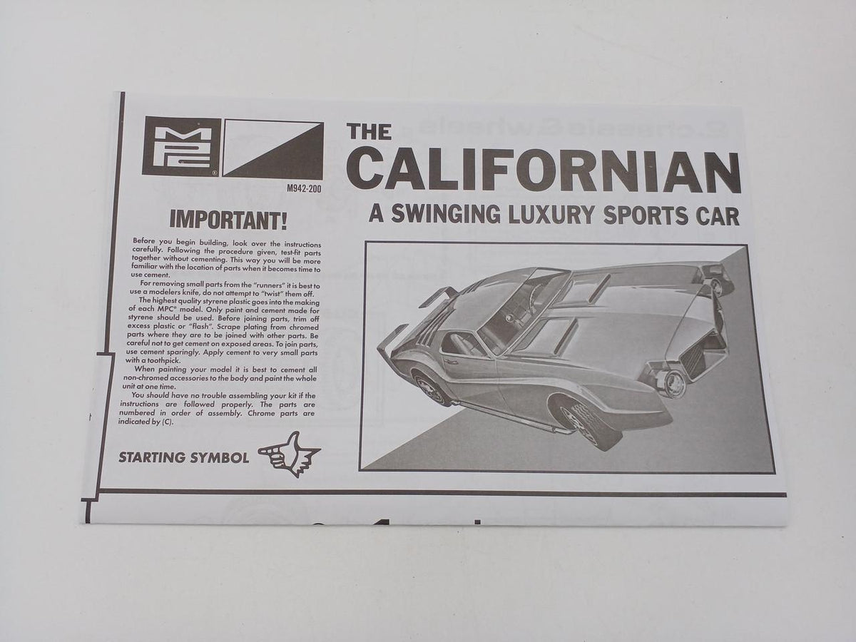 MPC Californian - Banzai Thrifting | BanzaiHobby