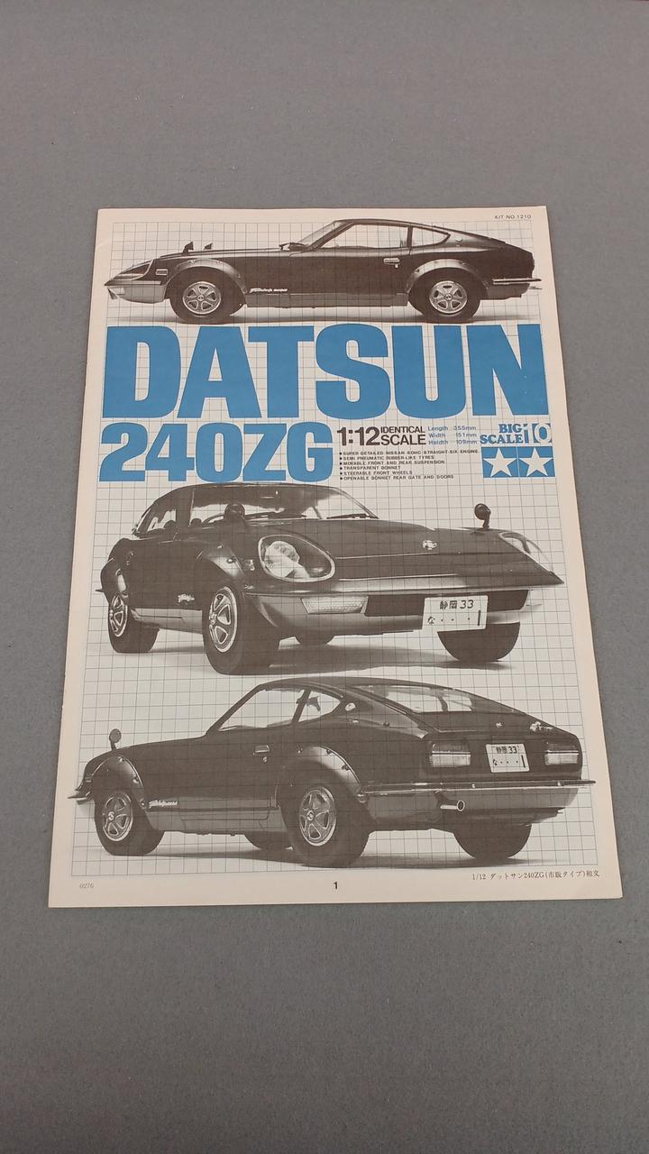 TAMIYA Fairlady 240ZG - Banzai Thrifting | BanzaiHobby