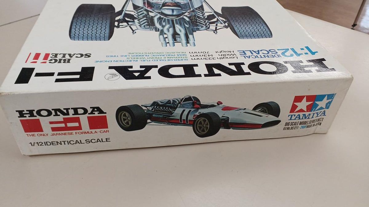 TAMIYA 1/12 HONDA F-1 RA 273 Management No. 5826 Big Scale Plastic Model - Banzai Thrifting | BanzaiHobby