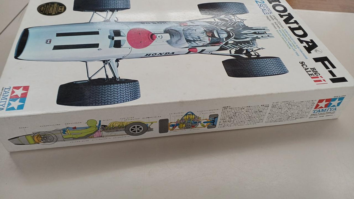 TAMIYA 1/12 HONDA F-1 RA 273 Management No. 5826 Big Scale Plastic Model - Banzai Thrifting | BanzaiHobby