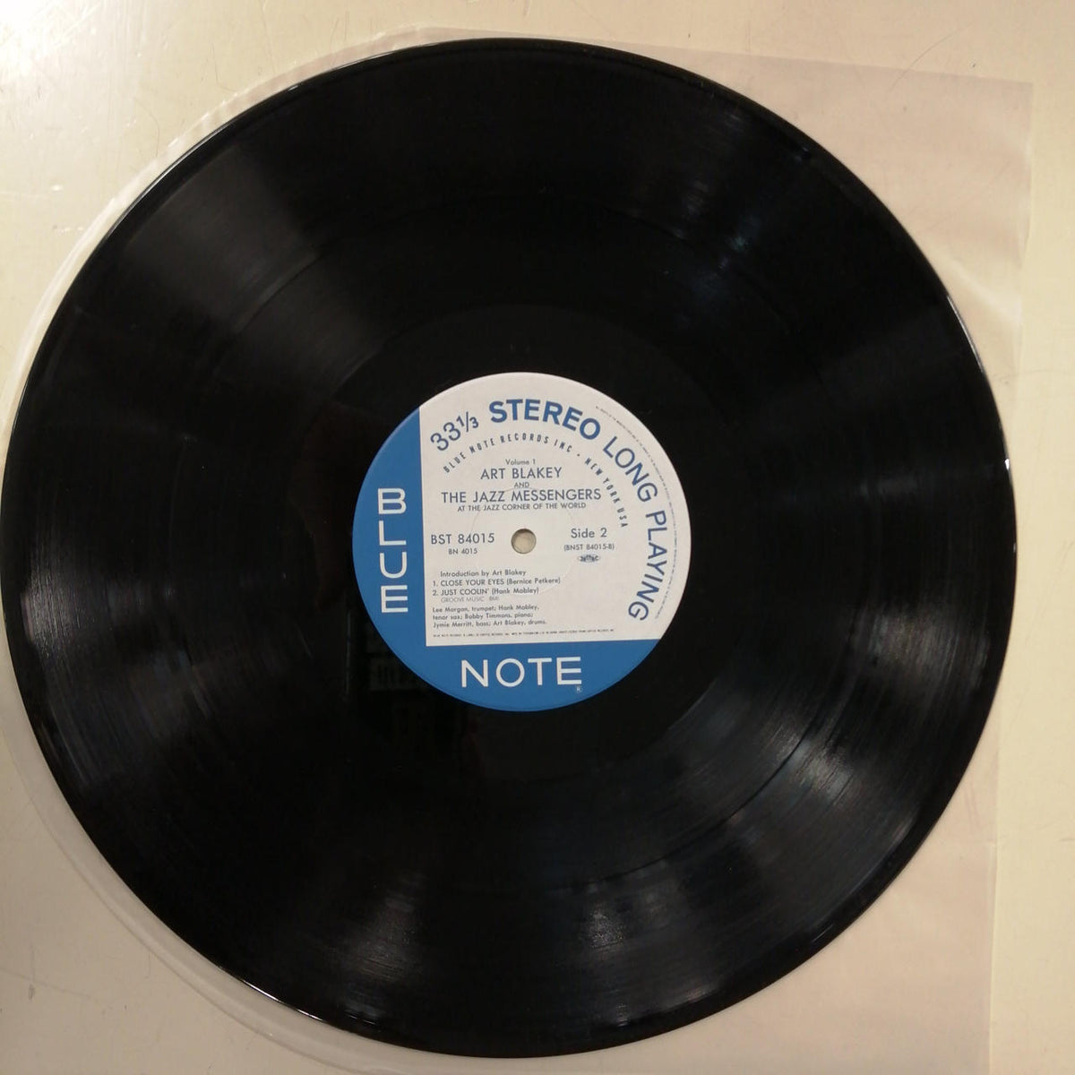 BLUE NOTE/TOSHIBA EMI ART BLAKEY/AT THE JAZZ CORNER BN4015