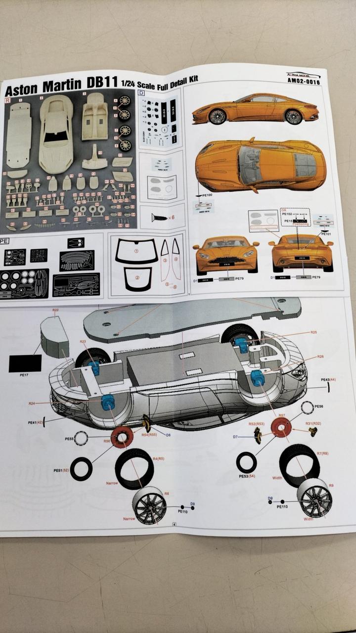 HOBBY DESIGN Resin Kit Aston Martin DB11 - Banzai Thrifting | BanzaiHobby