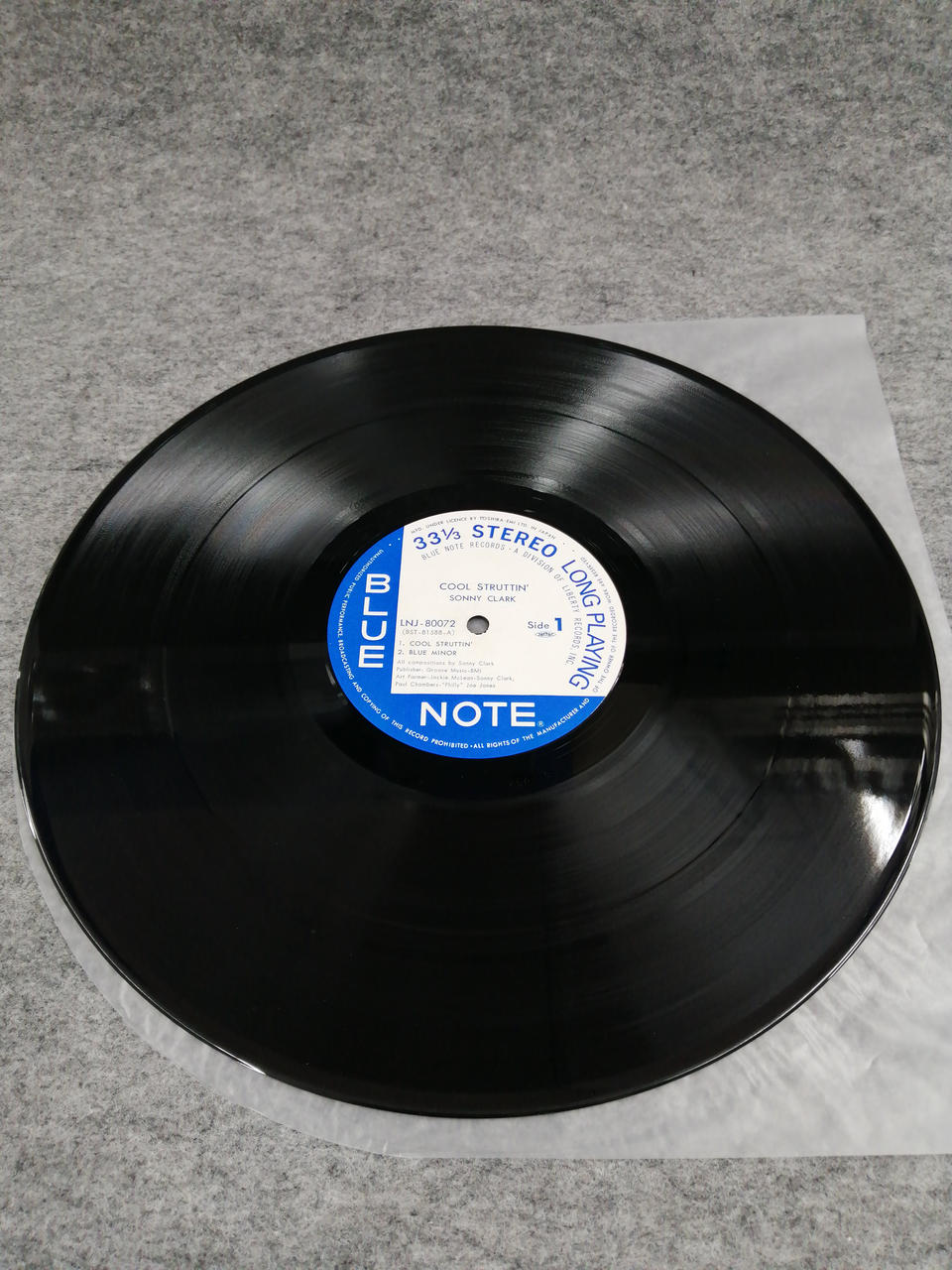 BULE NOTE SONNY CLARK COOL STTRUTTIN