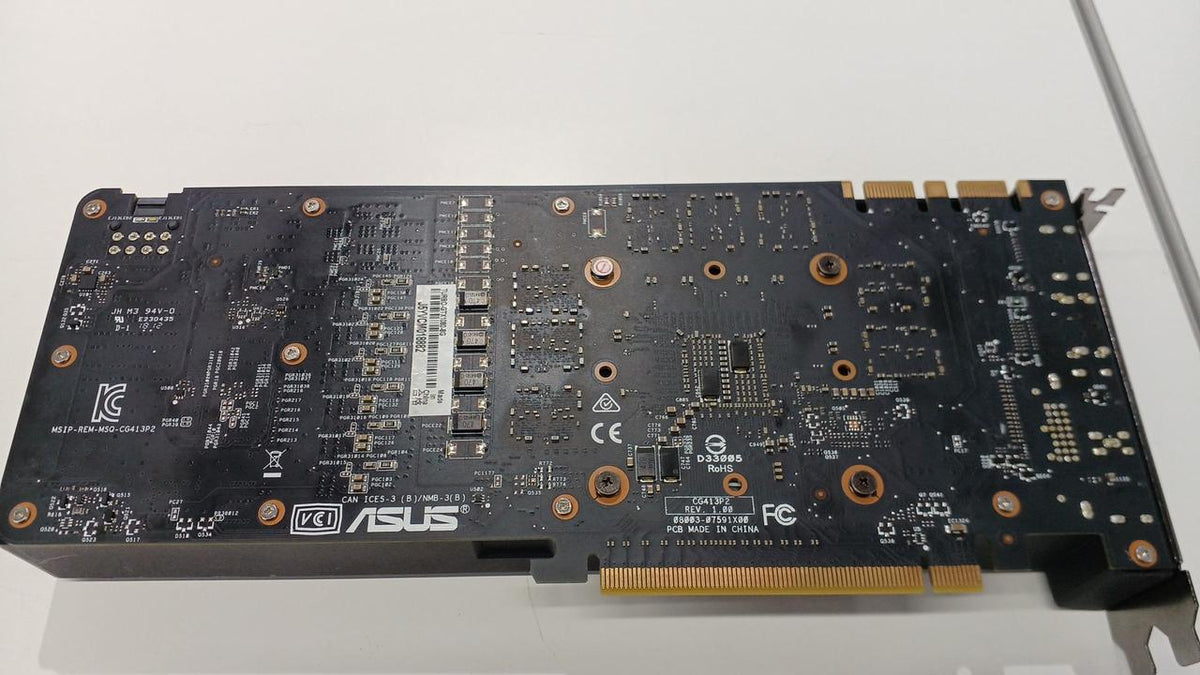 ASUS Graphics Board: GEFORCE GTX 1080