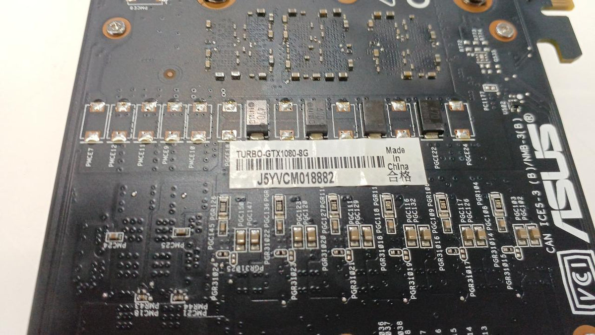 ASUS Graphics Board: GEFORCE GTX 1080