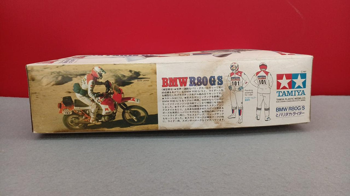 TAMIYA BMW R80 G/S Baridaka Rider - Banzai Thrifting | BanzaiHobby
