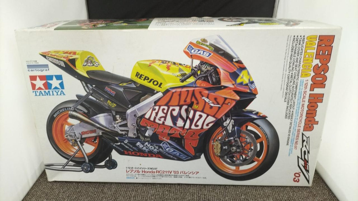 TAMIYA Repsol HONDA RC211V03 Valesia - Banzai Thrifting | BanzaiHobby