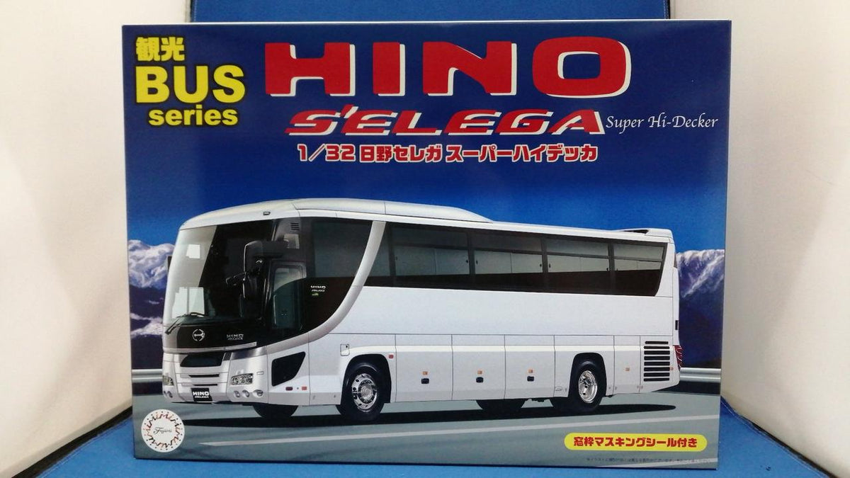 Fujimi Model Hino Selega Super Hideca Sightseeing Bus Series - Banzai Thrifting | BanzaiHobby