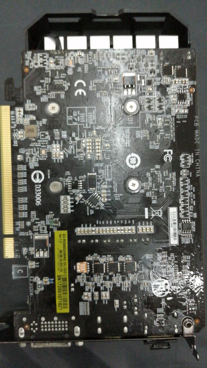 GIGABYTE Graphics Card GV-RX550 GAMING OC-2GD