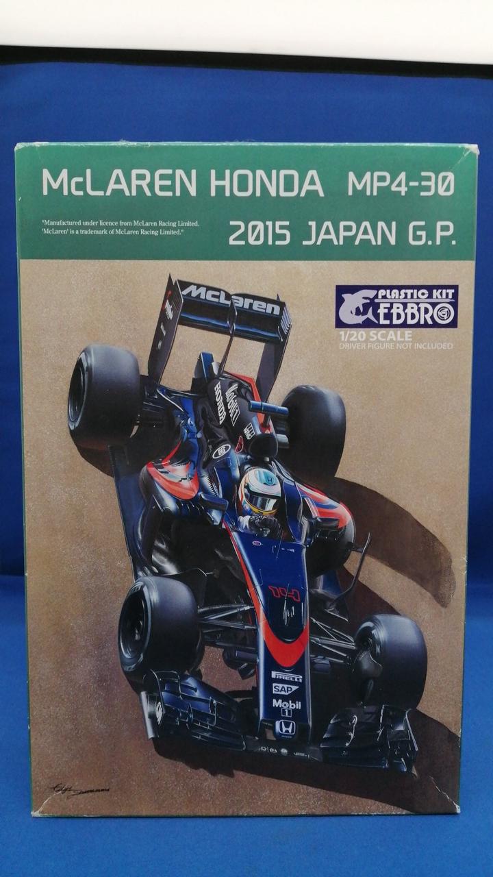 EBBRO MCLAREN HONDA MP4-30 JAPAN GP Plastic Model - Banzai Thrifting | BanzaiHobby