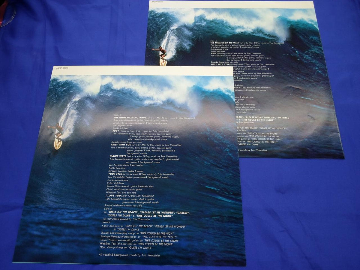 Alpha Moon Tatsuro Yamashita Big Wave MOON-28019