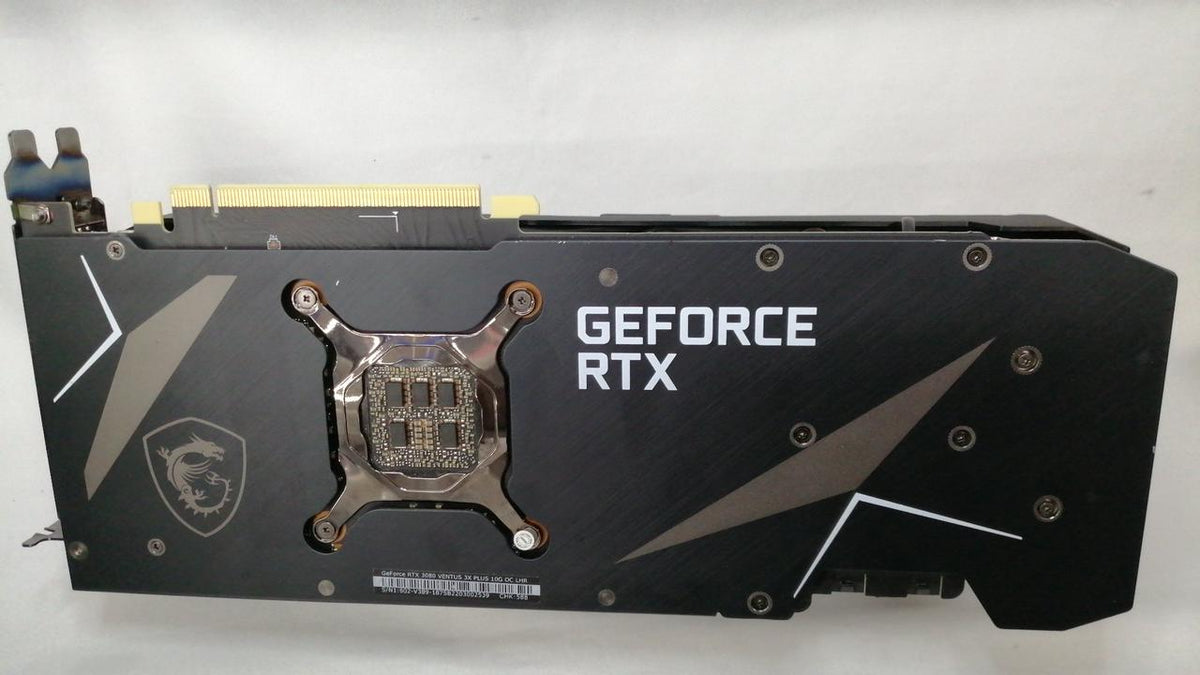 MSI Graphics Board: GEFORCE RTX 3080 VENTUS 3X PLU
