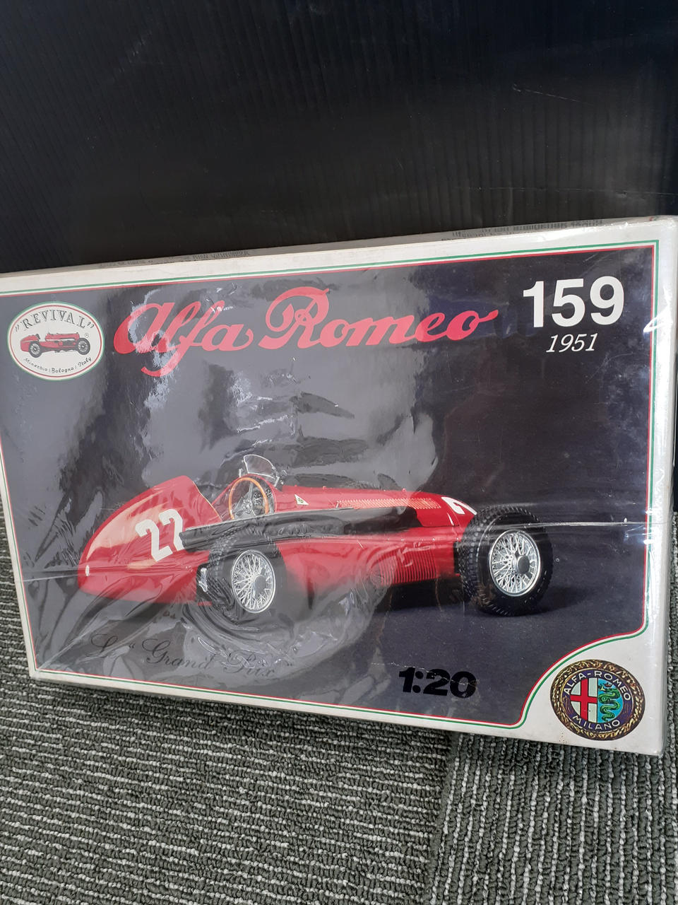 REVIVAL Plastic Model 1/20 AIFA ROMEO 159-1951 - Banzai Thrifting | BanzaiHobby