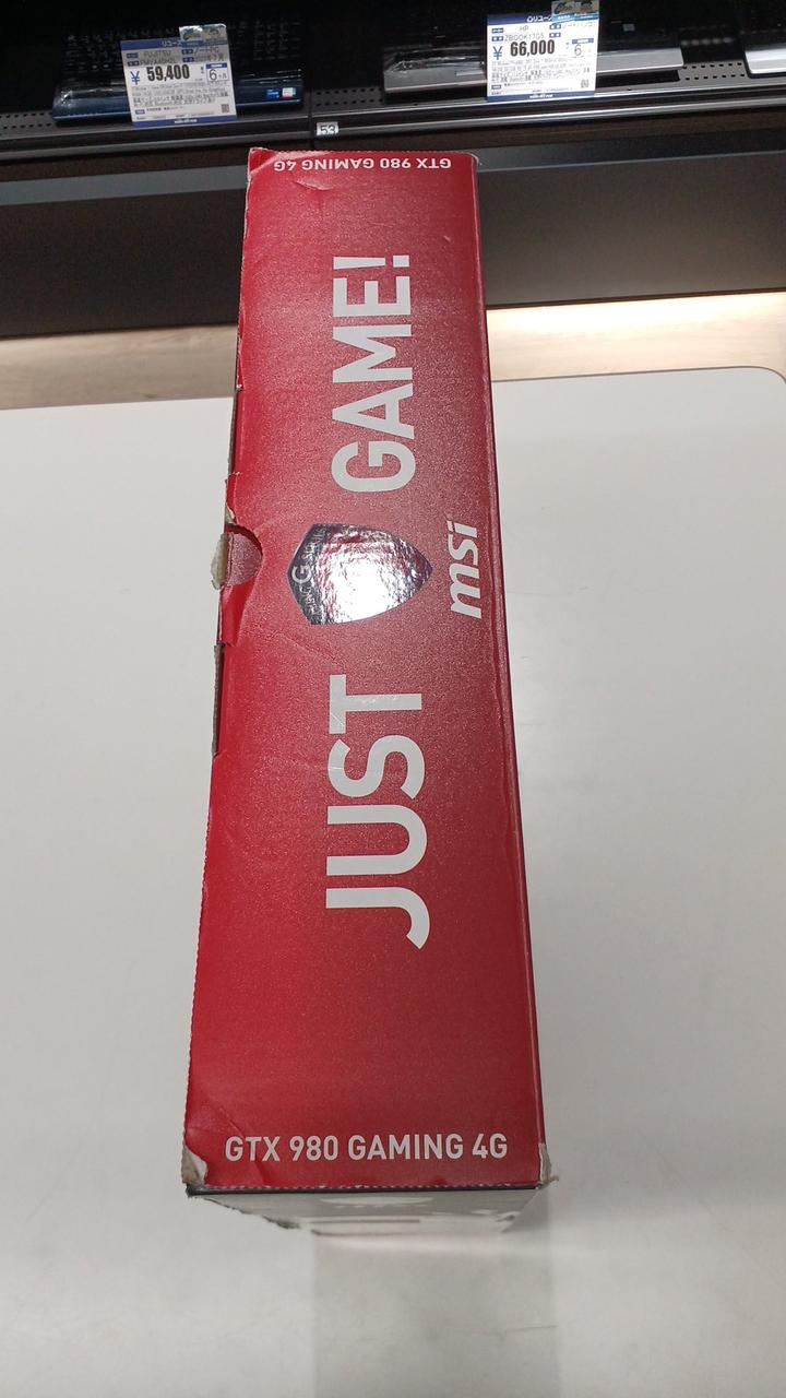 MSI Graphics Card: GTX 980 GAMING 4G
