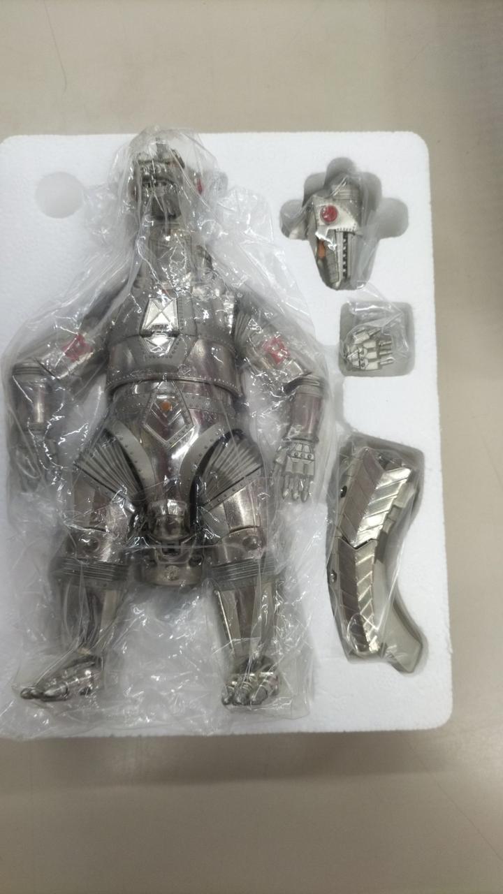 BANDAI Chogokin GD-56M Mechagodzilla 1974 Chrome Version